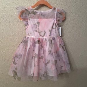 NWT 18 months Floral dress with matching bloomers